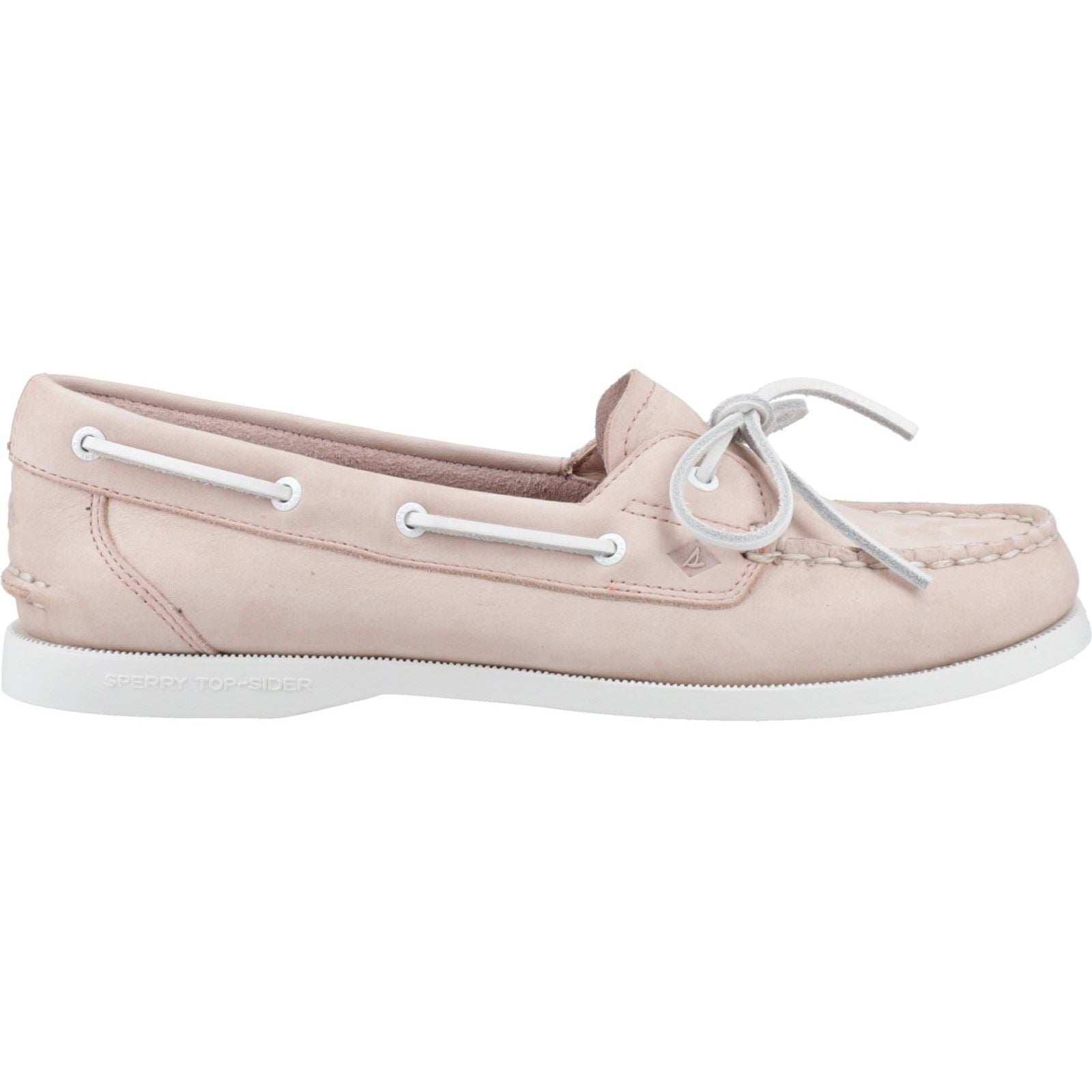 Sperry Authentic 1 Eye Leder Damen Blush Bootsschuhe