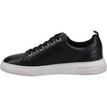 Hush Puppies Martha Damen Sneaker Aus Schwarzem Leder