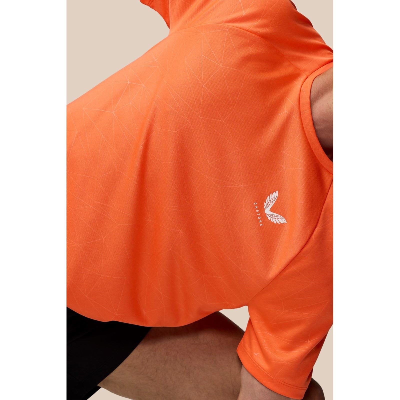 Castore Adapt Training T-Shirt Polyester Herren Orange Sportshirts