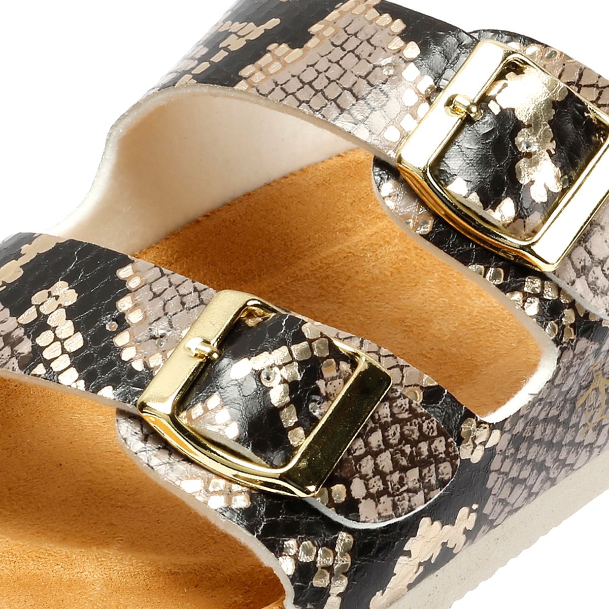 Penguin Port 2 Damen Graue Sandalen