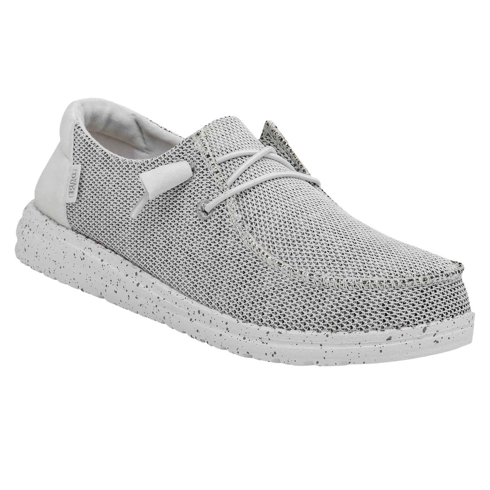 HEYDUDE Wendy Sox Damen Slipper In Steinweiß.
