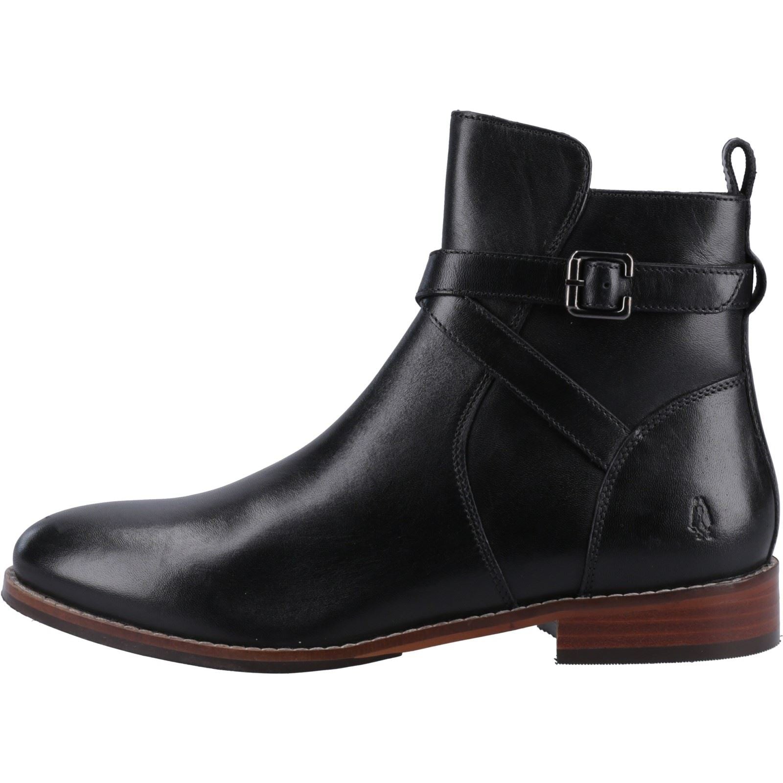 Hush Puppies Cassidy Damenstiefel Aus Schwarzem Wildleder