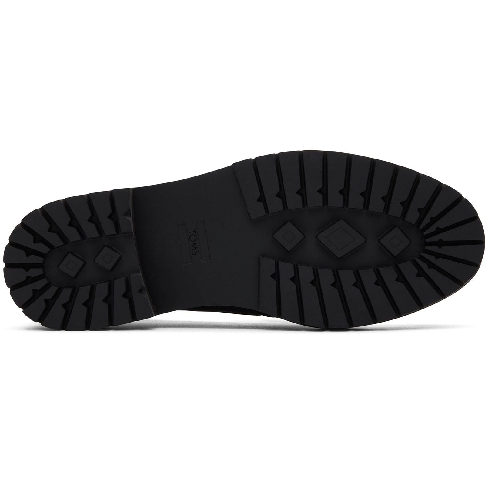 TOMS Cara Leder Frauen Schwarze Farbe Slipper