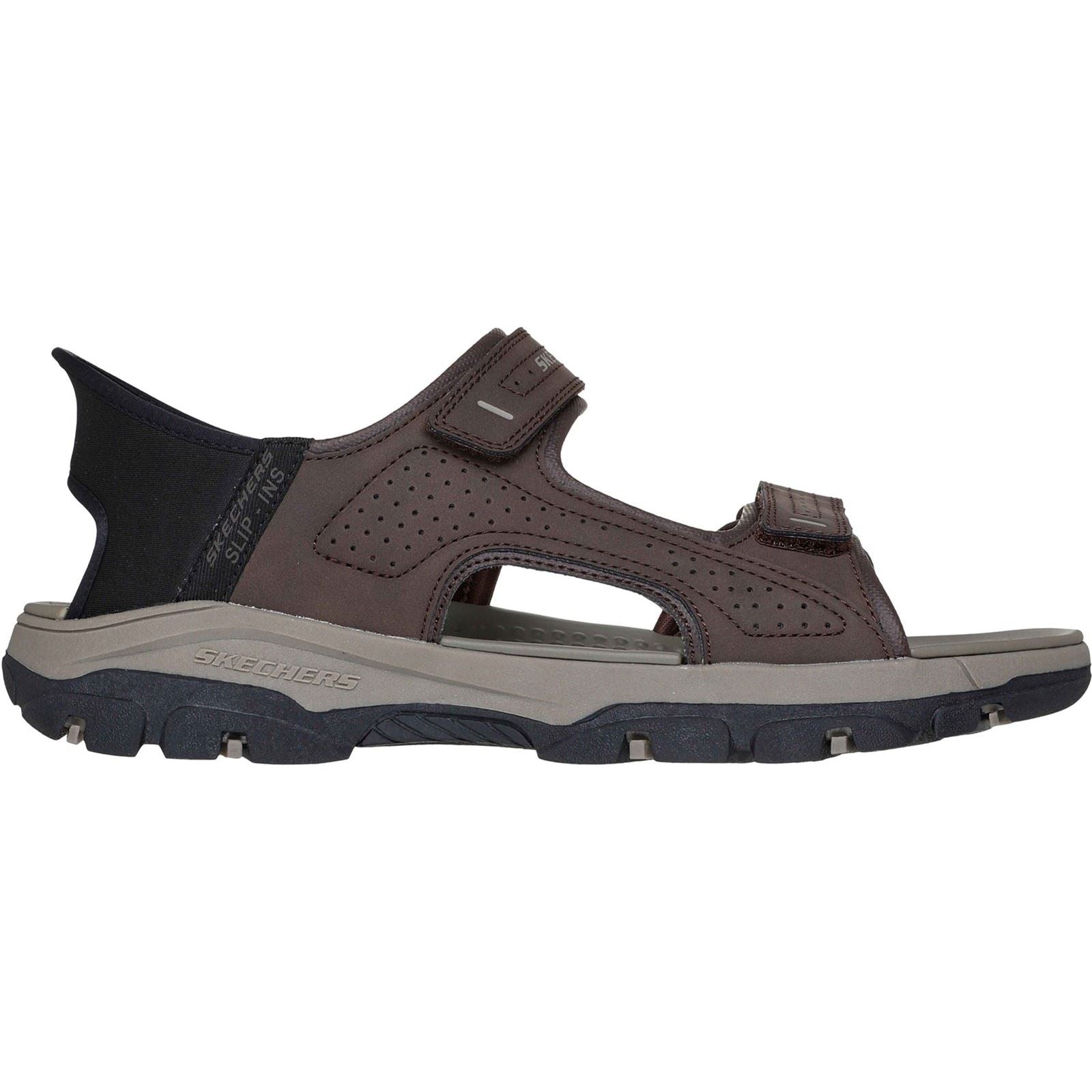 Skechers Tresmen - Reece Polyurethan Herren Schokoladensandalen