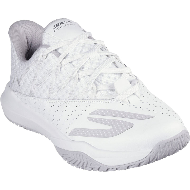 Skechers Performance Skechers Viper Court Rally Leder Herren Weiße Sneakers