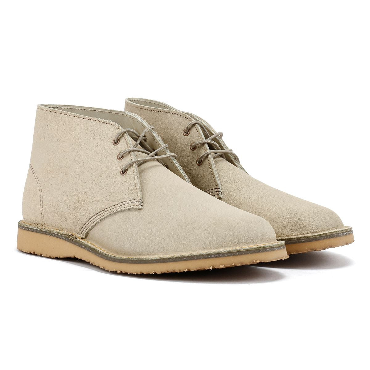 Red Wing Shoes Weekender Chukka Herren Stiefel Aus Leder In Beige