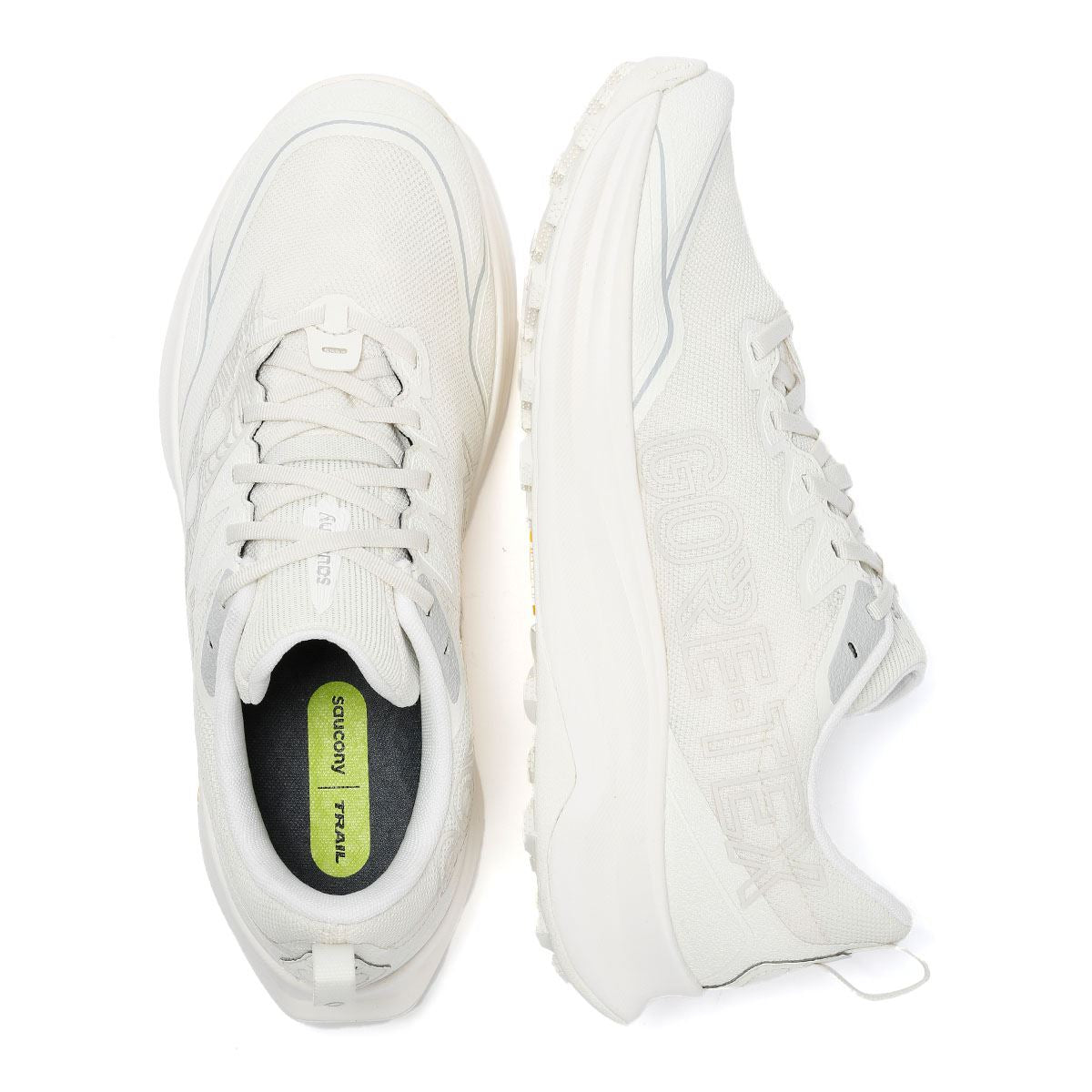 Saucony Peregrine 16 GTX Herren Weiße Sneaker