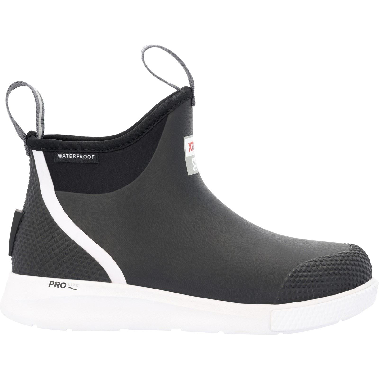 Xtratuf Sechs Zoll Knöchel Deck Sport Prolite Schwarz Wellington Stiefel