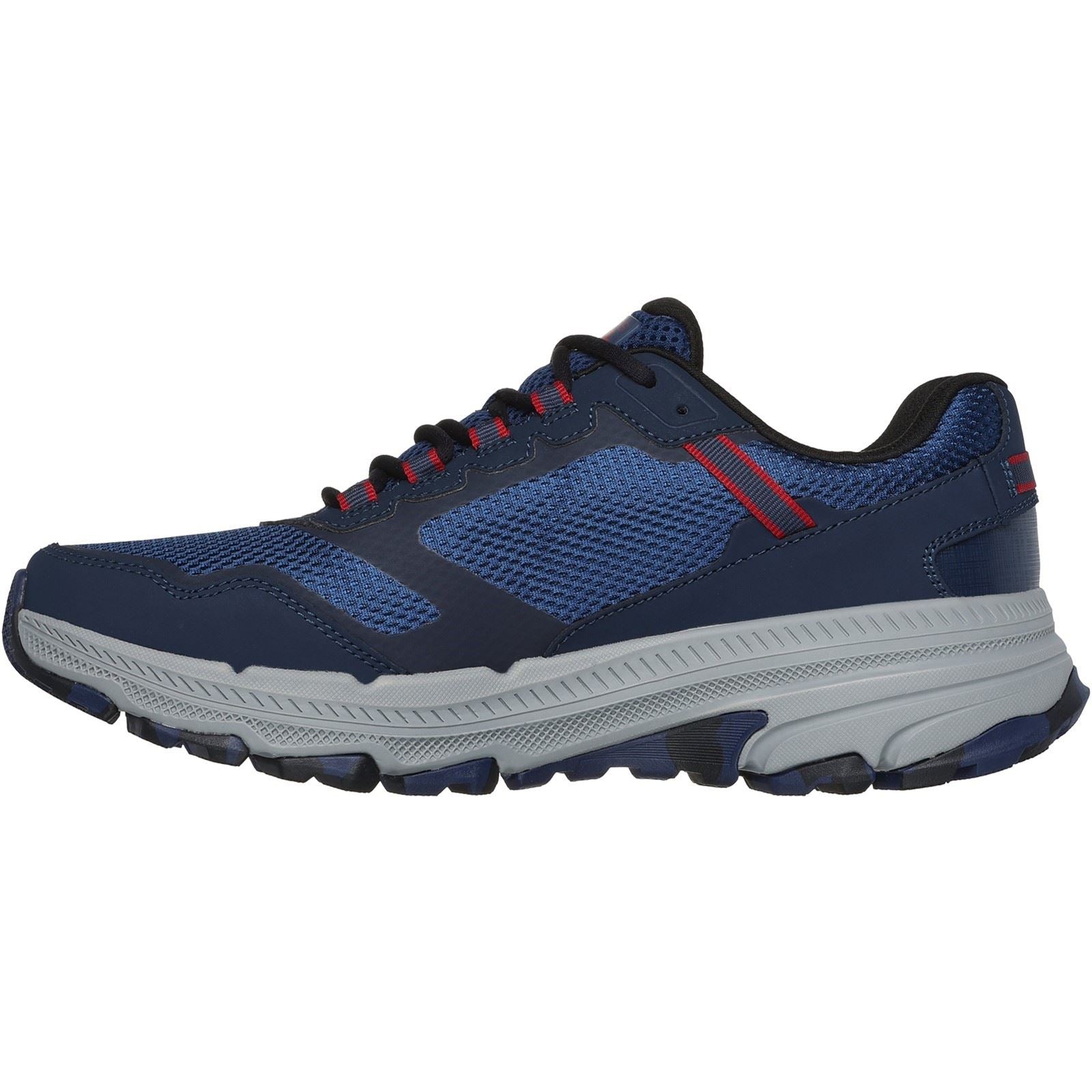 Skechers Performance GO RUN Trail Altitude 2.0 Marble Rock 3 Herren Sneaker aus Leder in Marineblau/Rot