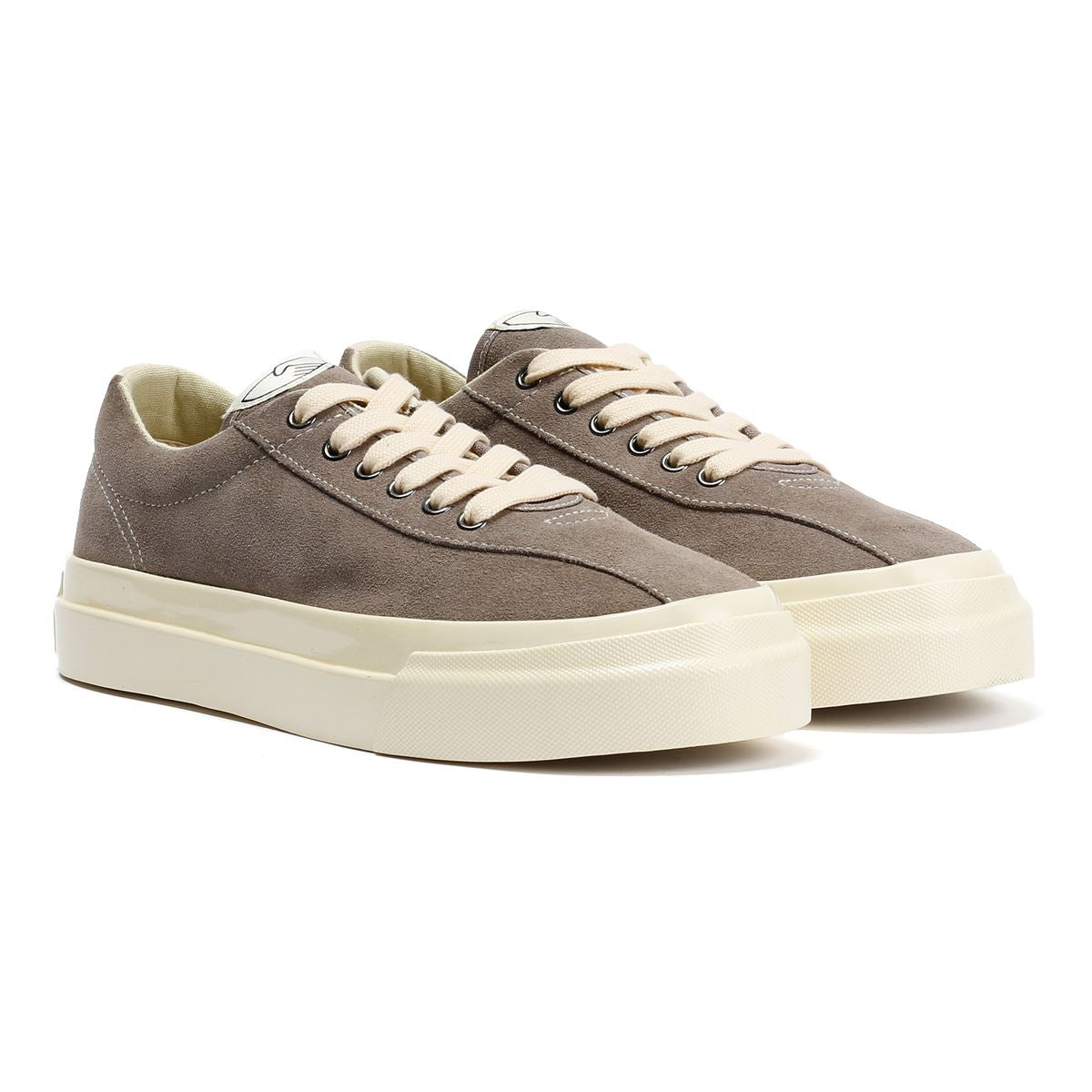 Stepney Workers Club Dellow L Suede Damen Graue Turnschuhe