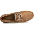 Sperry Billfish 3 Eye Herren Bootsschuhe Aus Leder In Beige