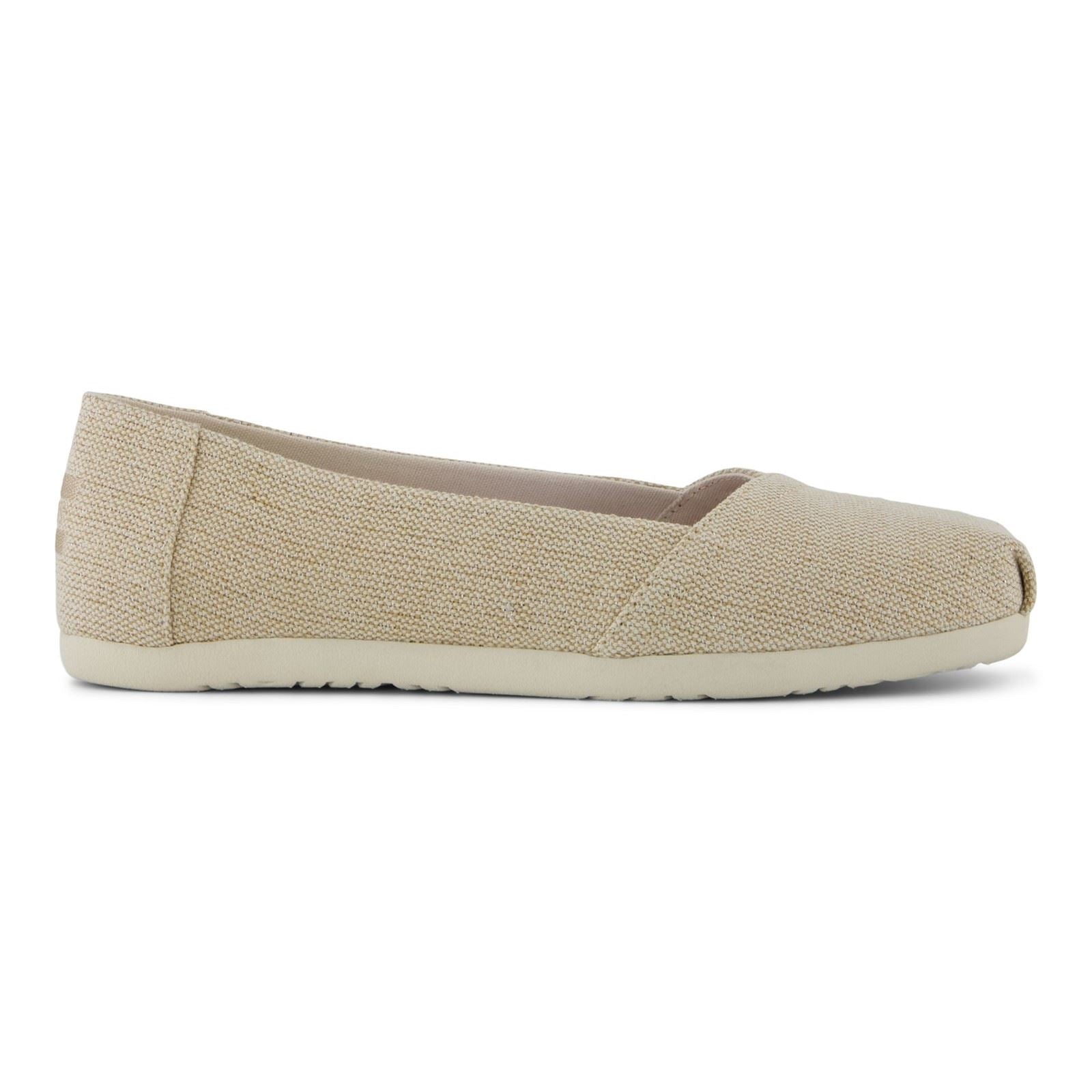 TOMS Alpargata Ballet Textil Damen Champagner Espadrilles