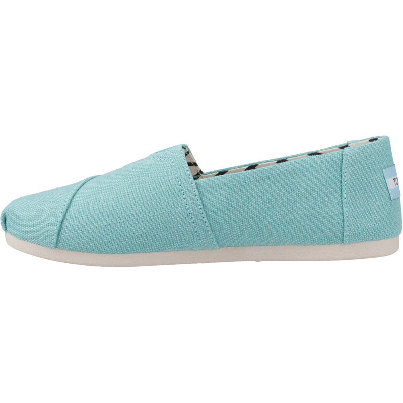 TOMS Alpargata Classic Damen Espadrilles Aus Jute In Aqua