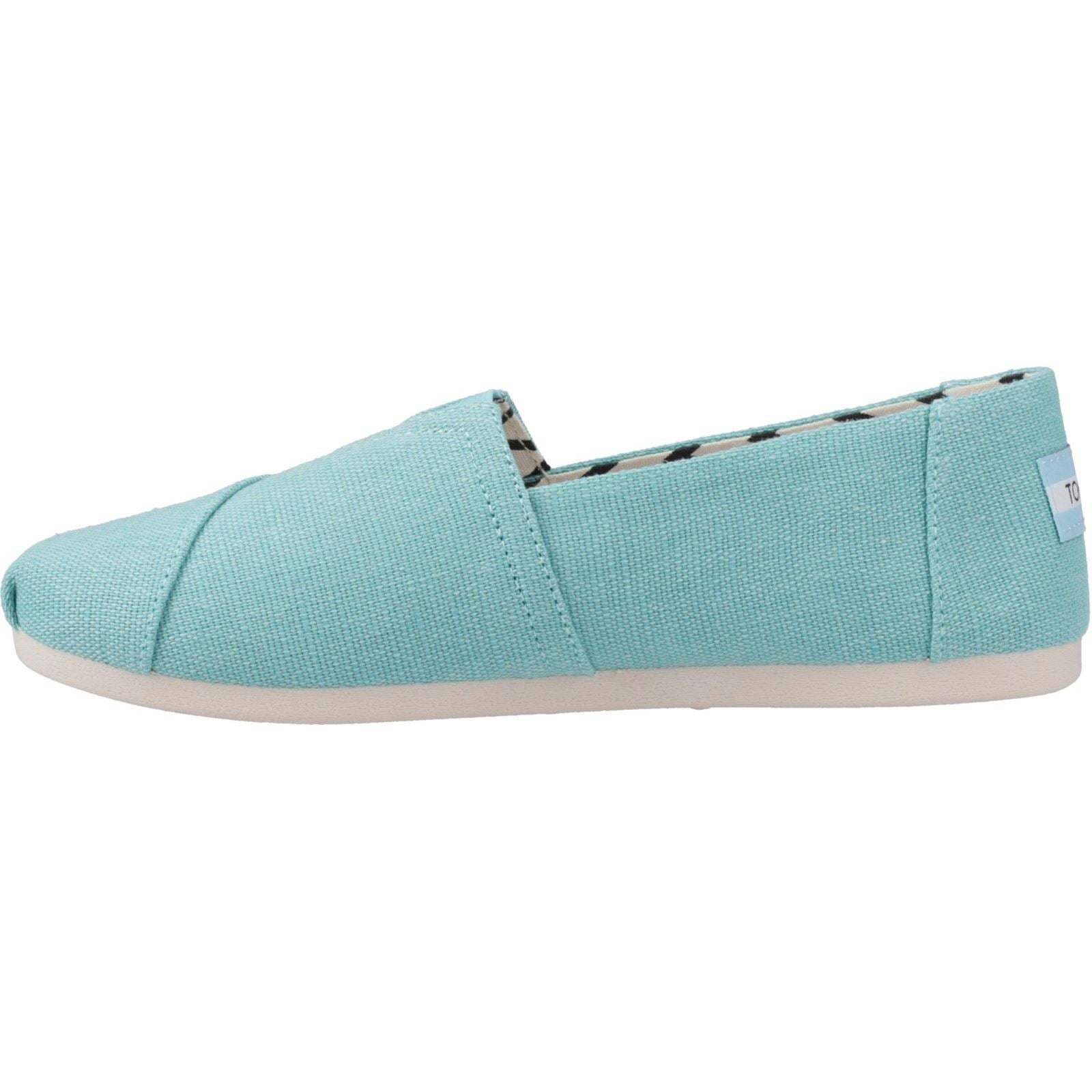 TOMS Alpargata Classic Damen Espadrilles Aus Jute In Aqua