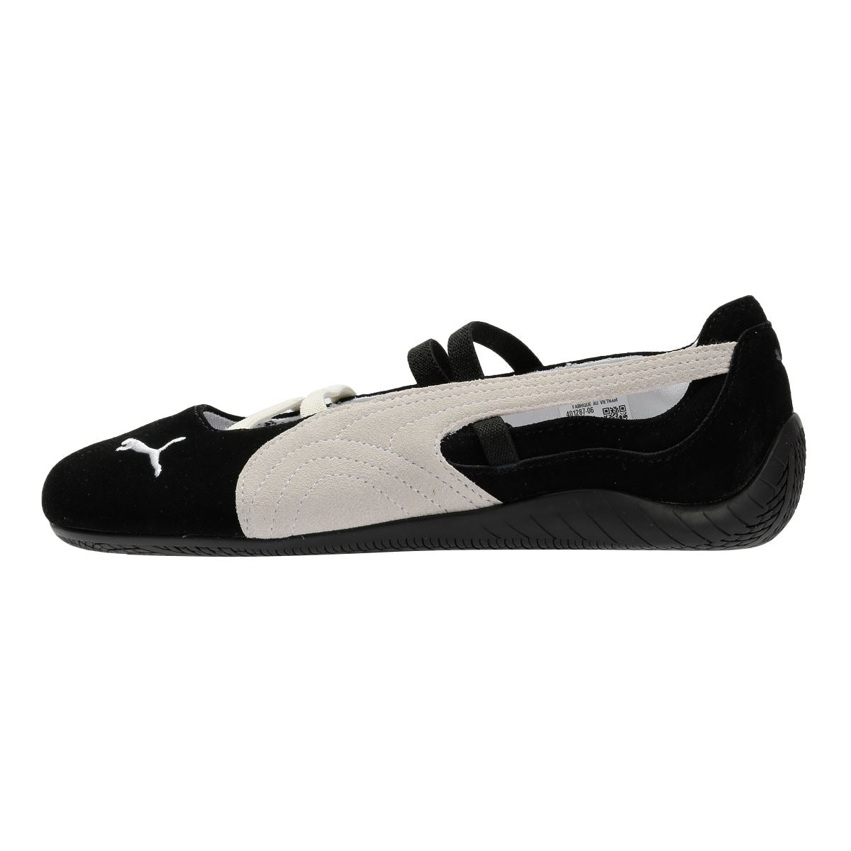 Puma Speedcat Ballet SD Wildleder Damen Schwarze Schuhe