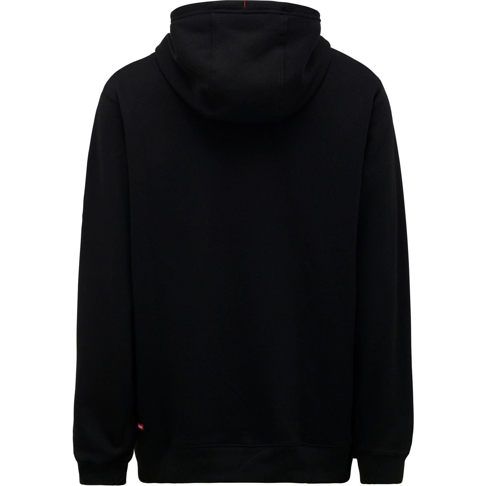 Hard Yakka Brushed Fleece Polyester Herren Schwarz Kapuzenpullover