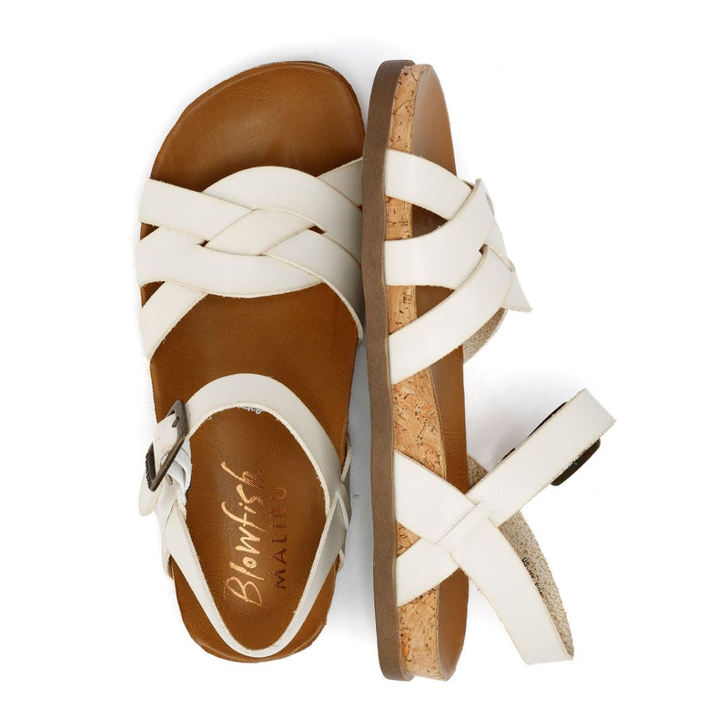 Blowfish Malibu Leni Damen Weiße Sandalen