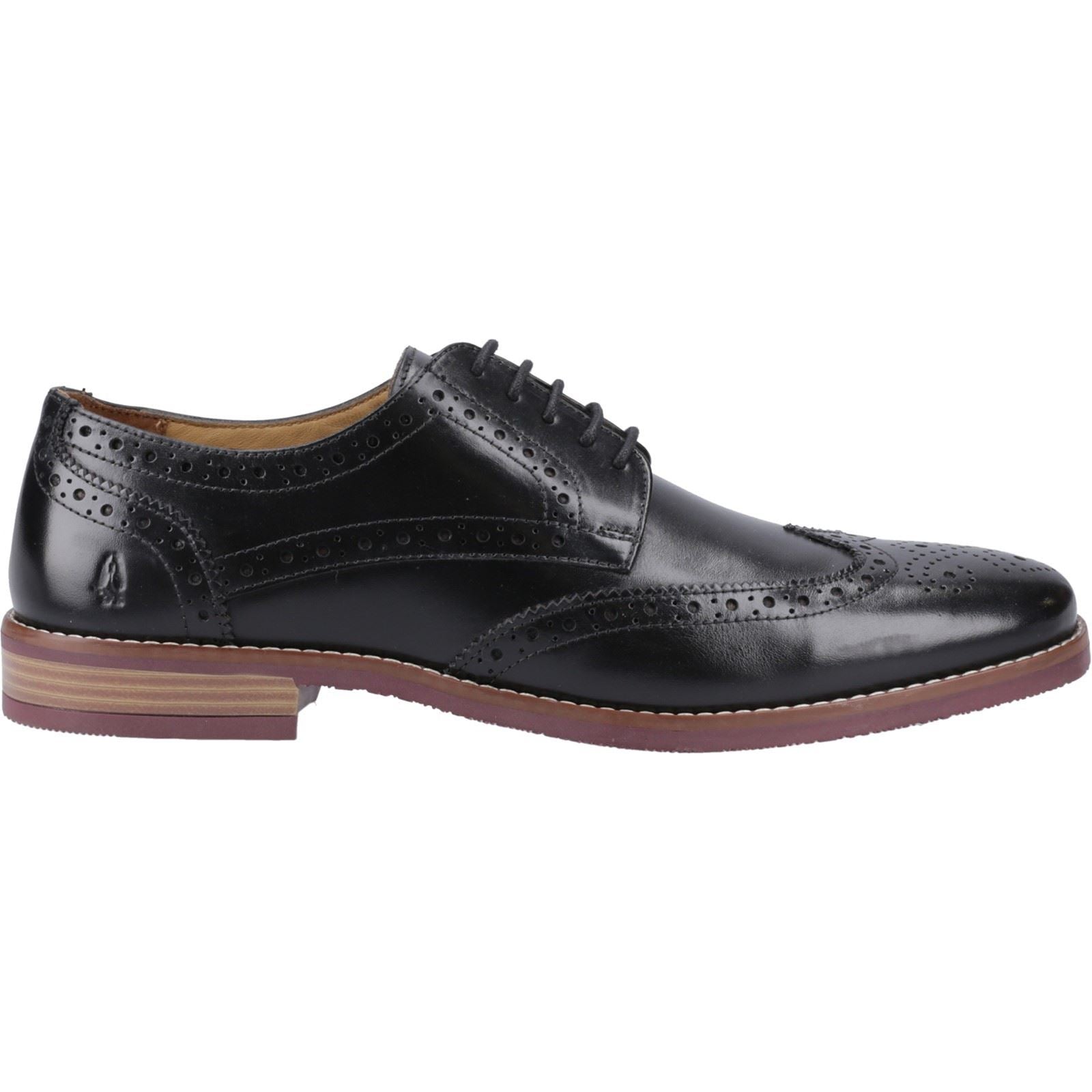 Hush Puppies Mack Herrenschuhe Aus Schwarzem Leder