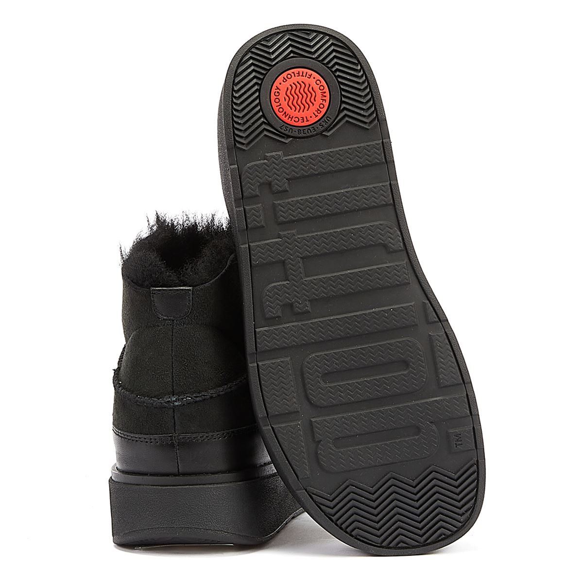 FitFlop Ultra Mini Damen Schwarze Stiefel