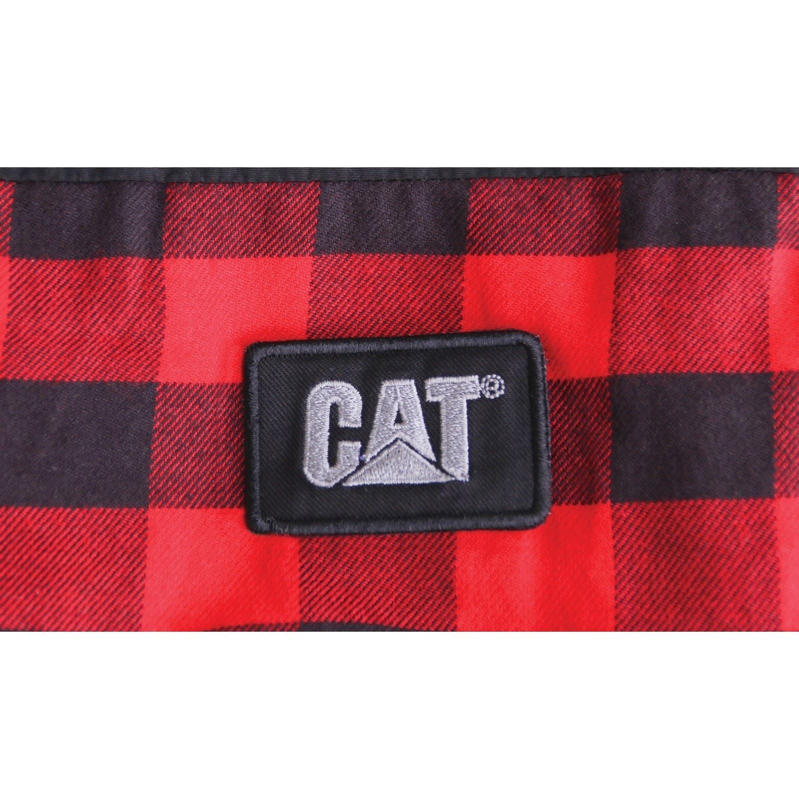 Caterpillar Sequoia Herren Rote Fleecejacke