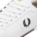 Fred Perry Split Cup Leder Herren Weiße Sneakers