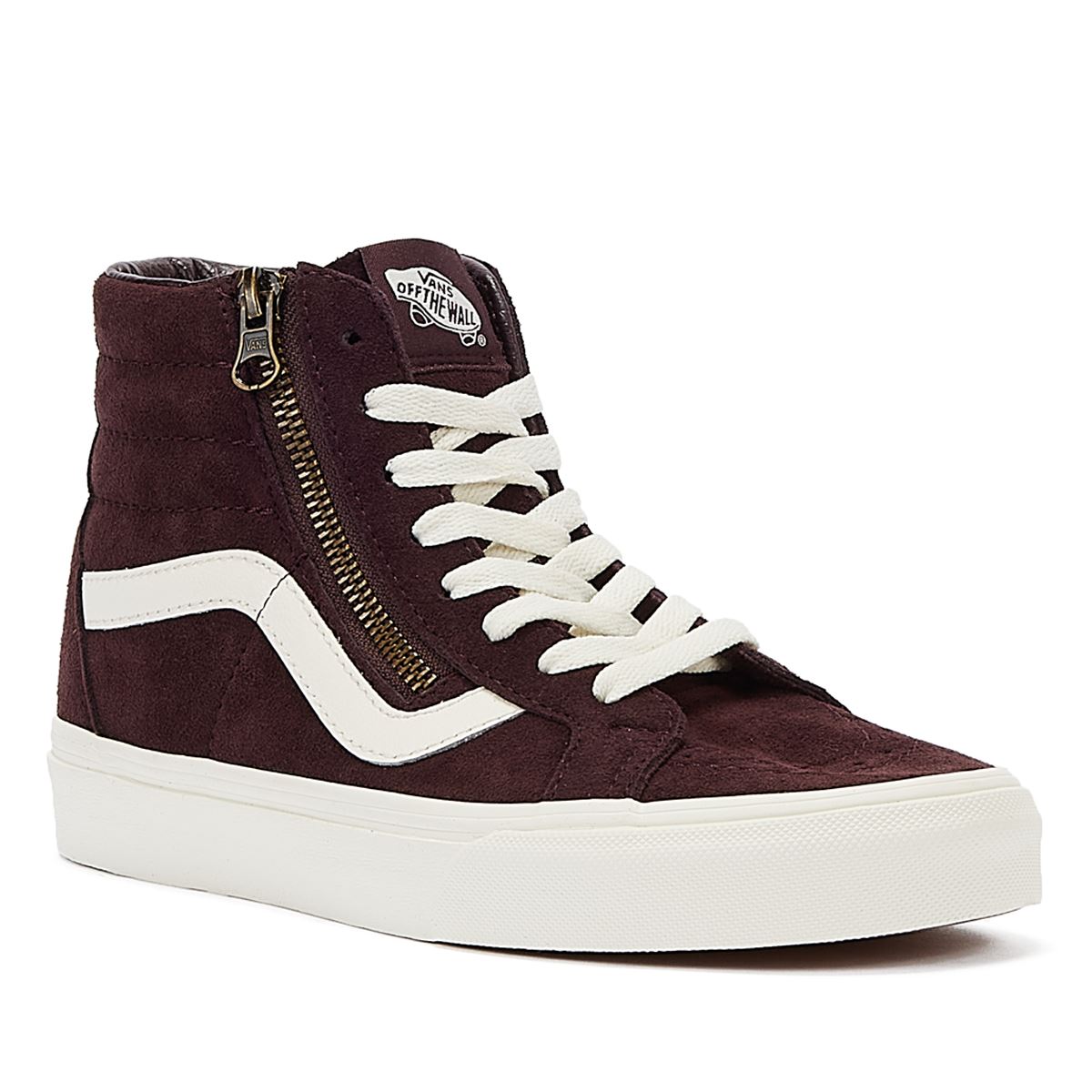 Vans Sk8-Hi Side-Zip Damen-Brauntrainer