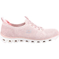 Skechers Glide Step Textil Damen Rosa Sneakers