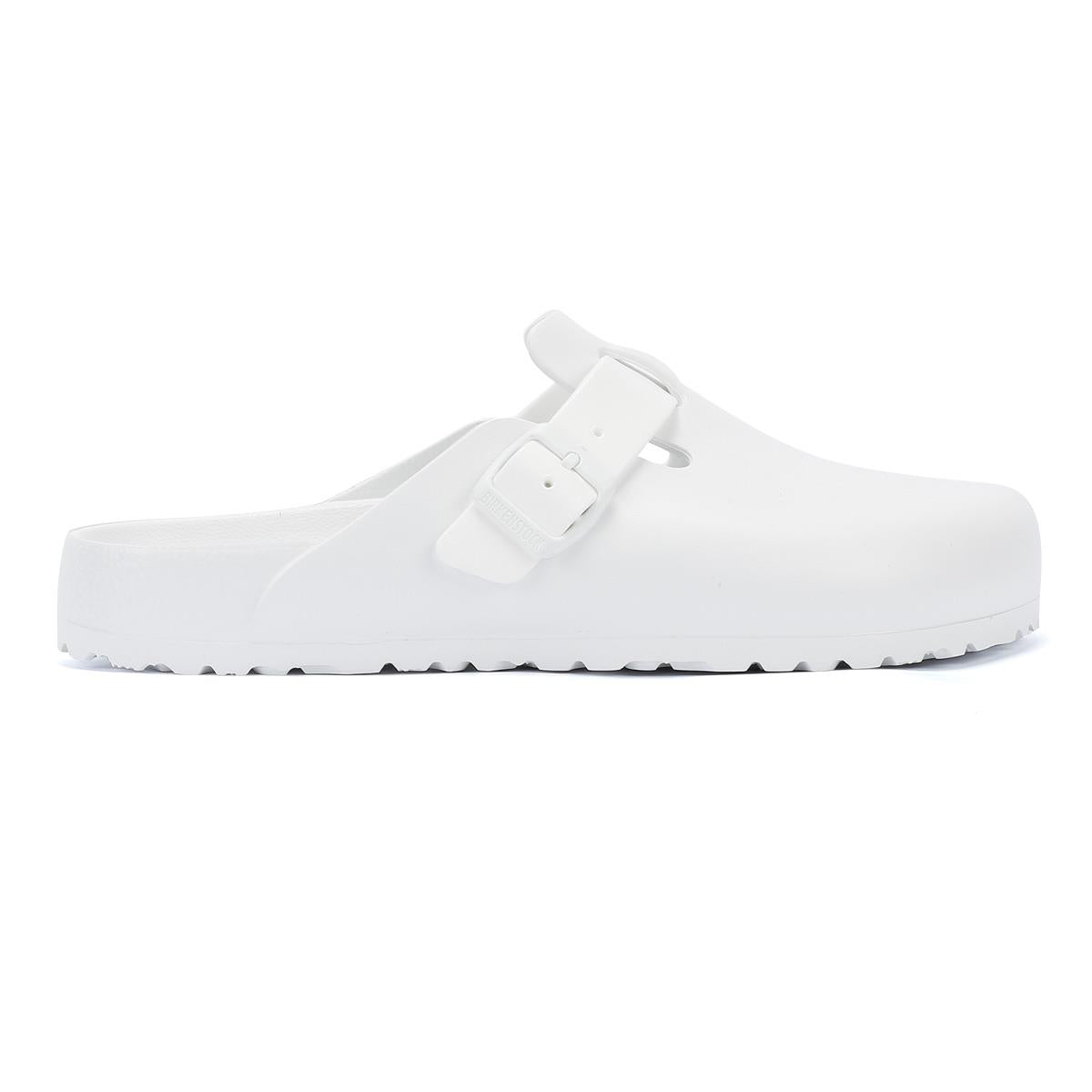 Birkenstock Boston Herren Weiße Clogs