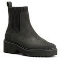 TOMS Millie Nubuck Damen Schwarze Stiefel