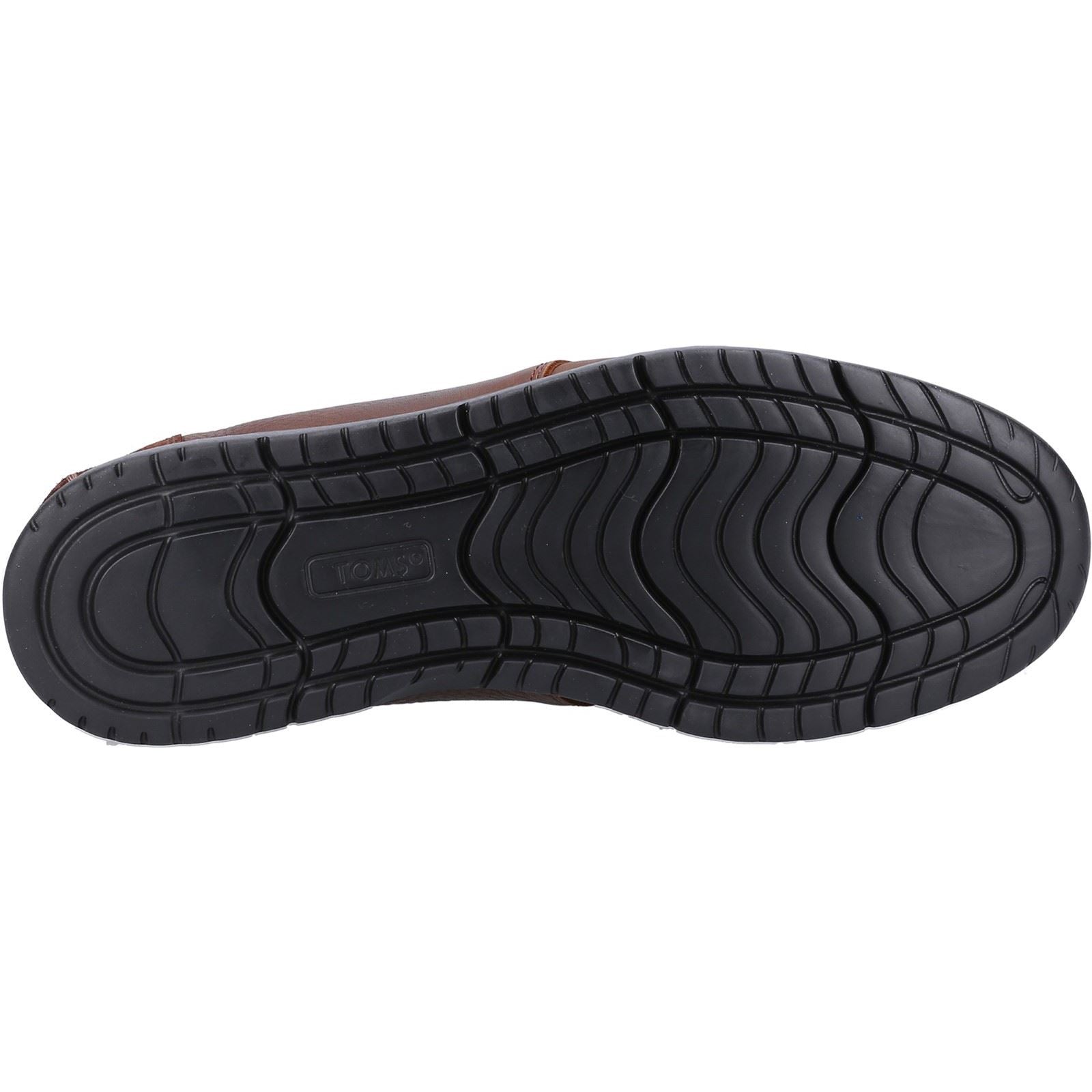 TOMS Navi Moc Chukka Leder Herren Braune Stiefeletten