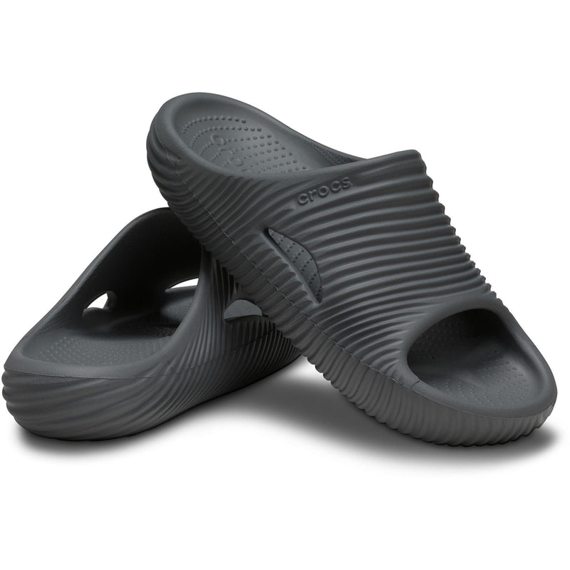 Crocs Mellow Tide Recovery Thermoplastische Schiefergraue Schieber