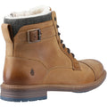 Hush Puppies Jordan Leder Herren Stiefeletten in Tan