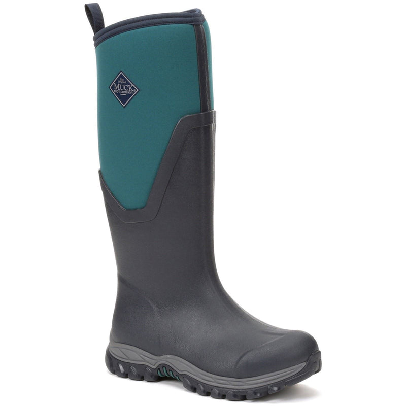 Muck Boots Arctic Sport II Tall Gummistiefel In Marineblau/Tannengrün