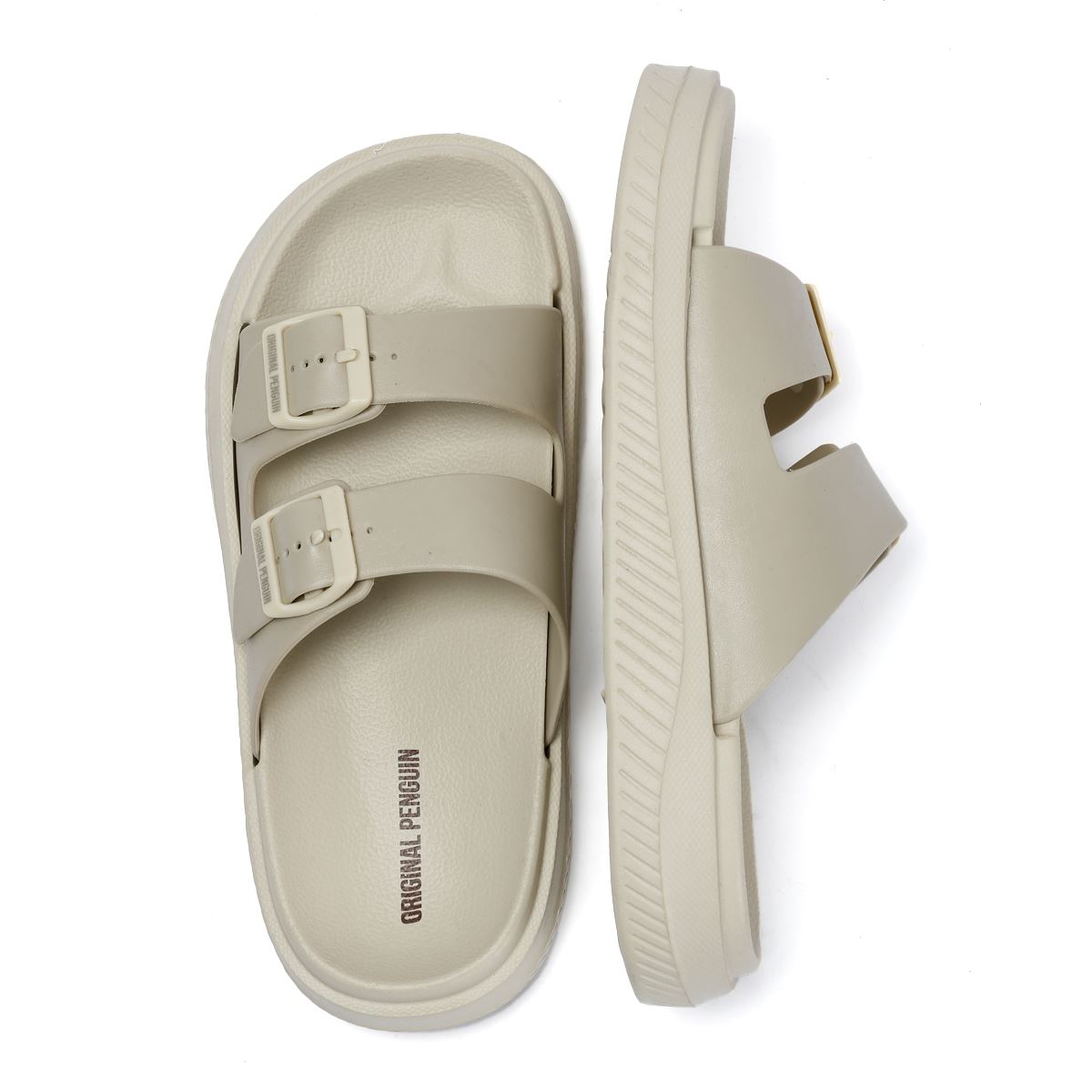 Penguin Playa Herren Beigen Sandalen
