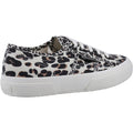 Superga 2750 Light Leopard Print Damen-Sneaker Aus Leicht Beigefarbenem Leopardenmuster Aus Baumwolle
