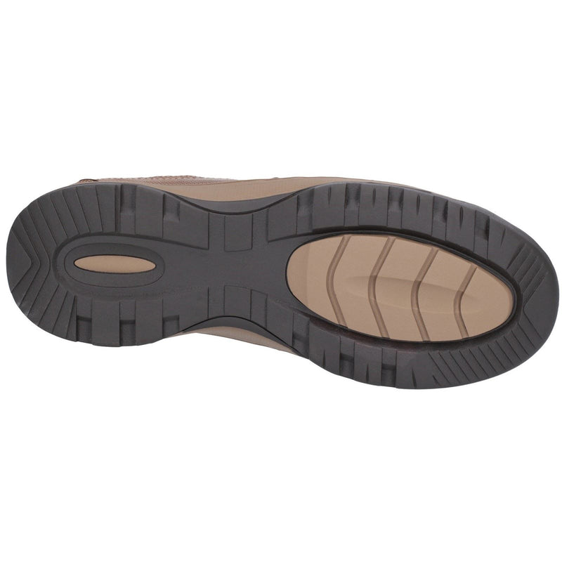 Hush Puppies Jasper Leder Herren Braune Slipper