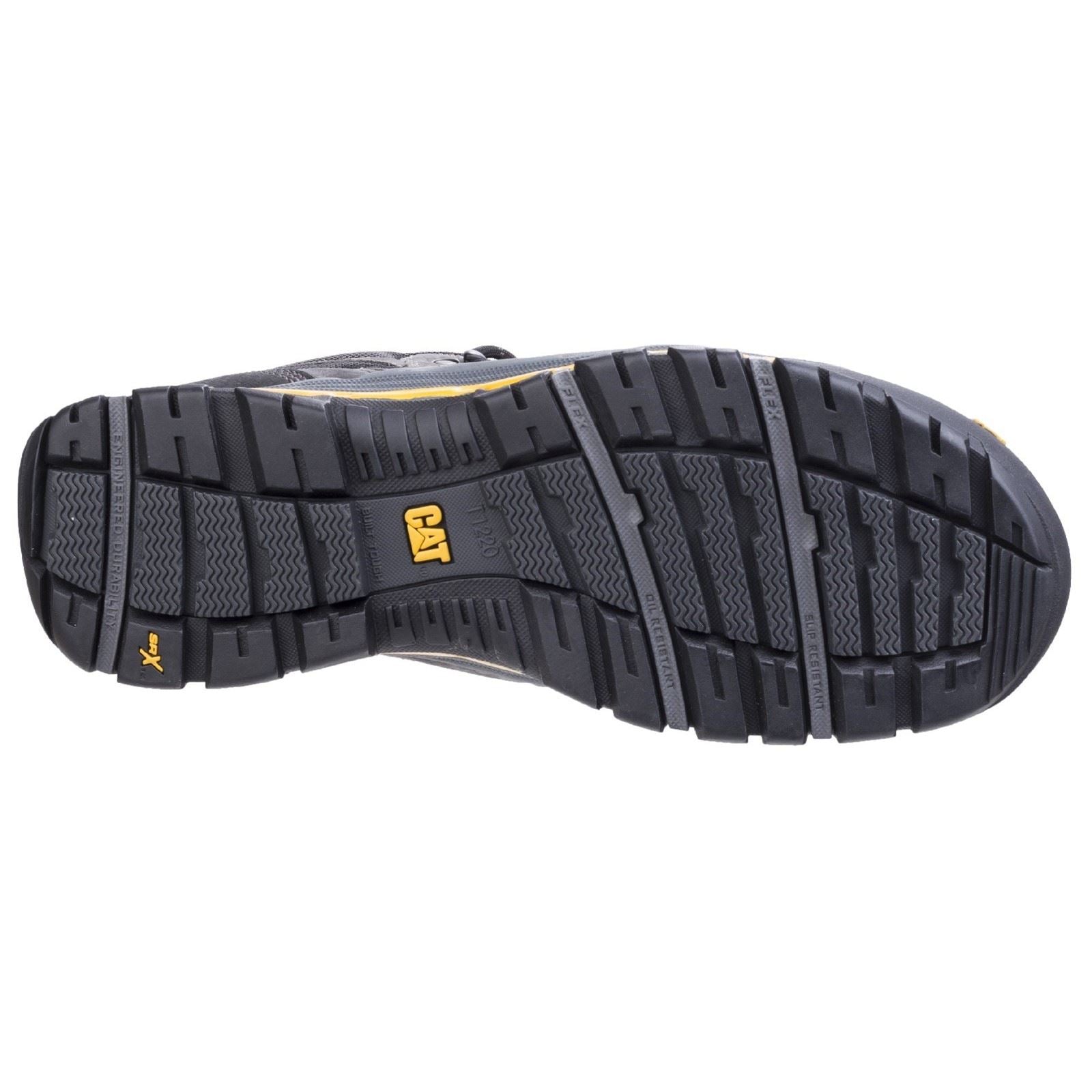 Caterpillar Munising Leder Dunkler Schatten Sicherheitsstiefel
