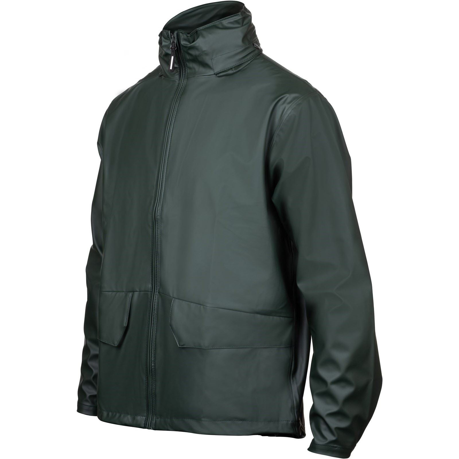 Helly Hansen Workwear Voss Unisex Erwachsene Grüne Regenjacke