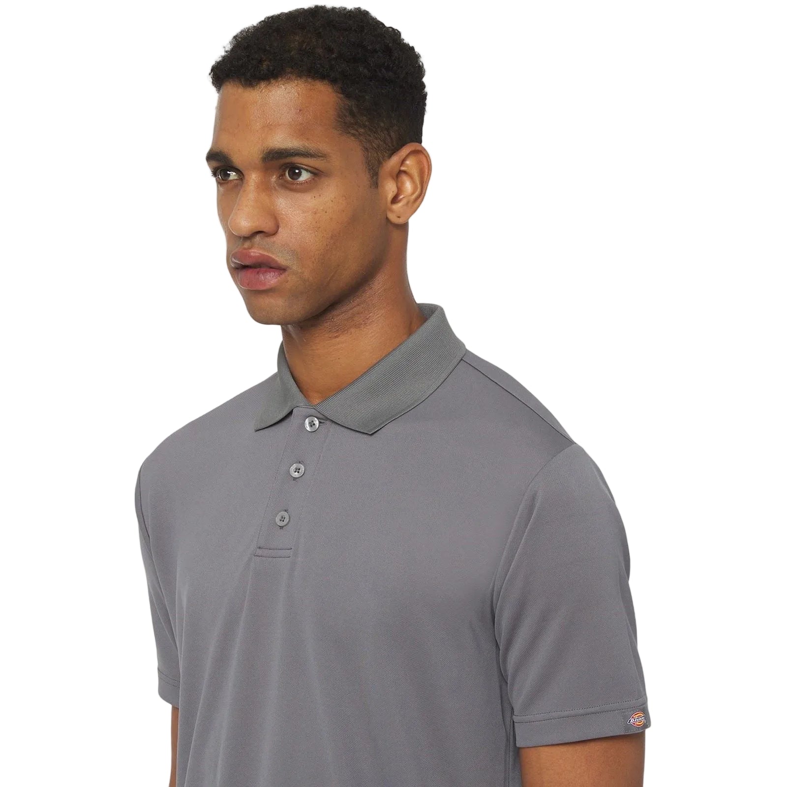 Dickies Everyday Polyester Herren Grau Polohemd