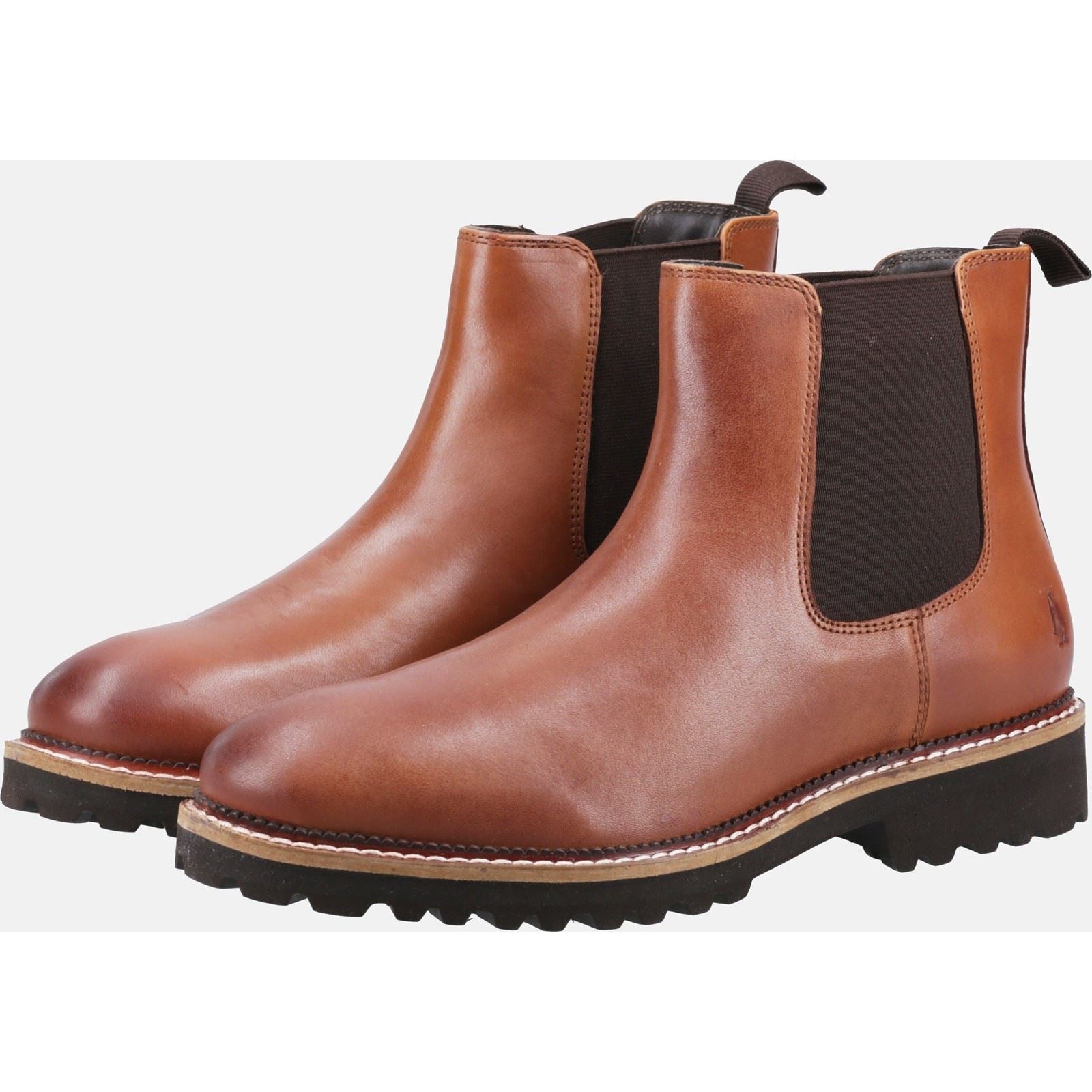 Hush Puppies Gwyneth Chelsea Wildleder Damen Stiefeletten In Tan