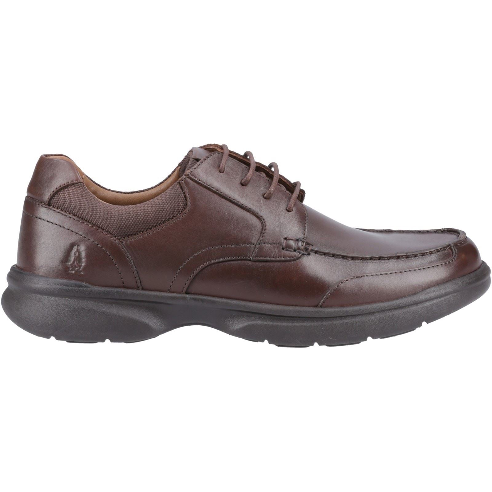 Hush Puppies Hugh Herren Schnürschuhe Aus Braunem Leder