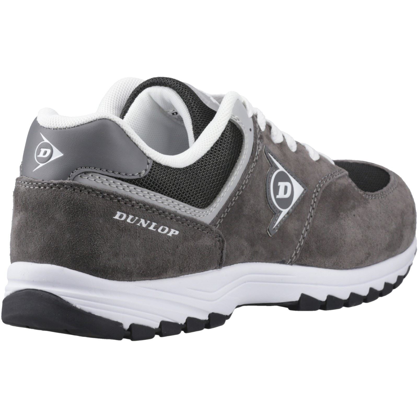 Dunlop Arrow Wildleder Herren Sicherheitssneaker In Anthrazit/Grau