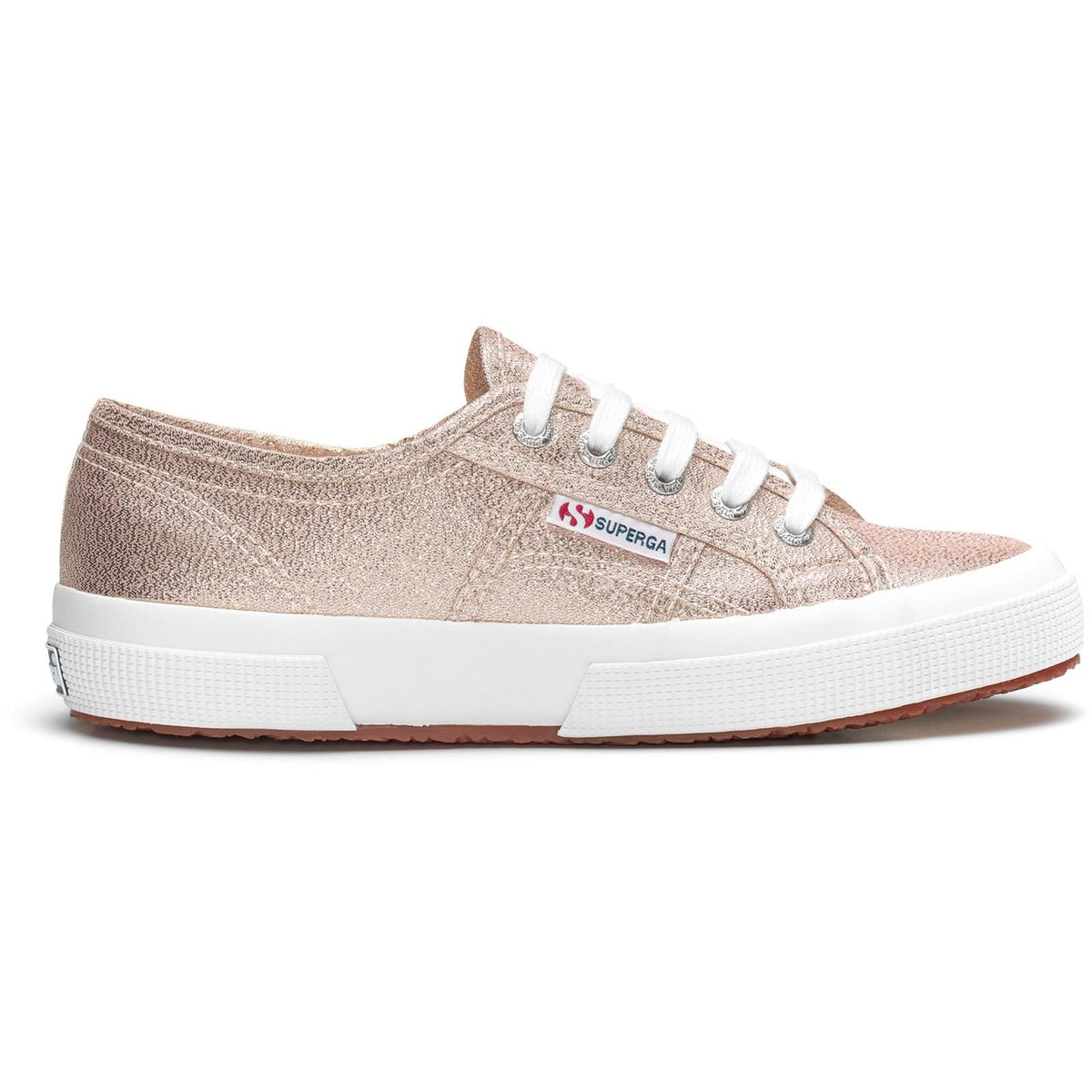 Superga 2750 Lamew Synthetik Damen Rosé Platin Sneakers