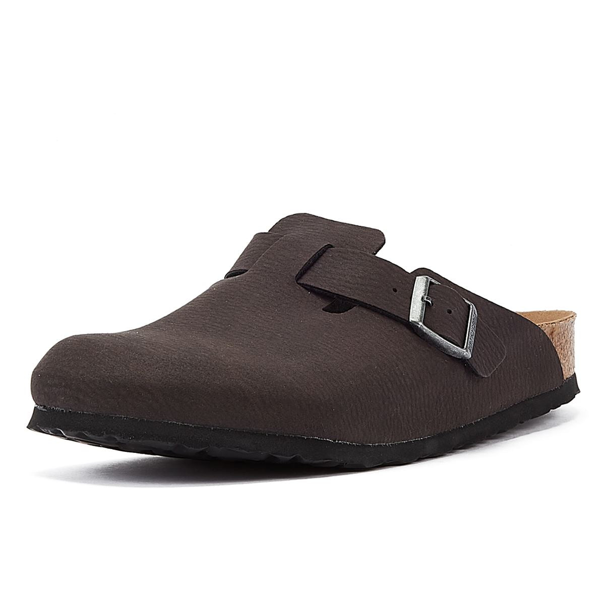 Birkenstock Boston Vegane Schwarze Herren-Clogs