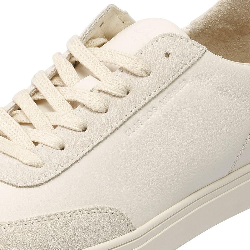 Clae Deane Leder Herren Weiße Sneakers