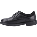 Hush Puppies Tommy Senior Lederschuhe Für Jungen In Schwarz