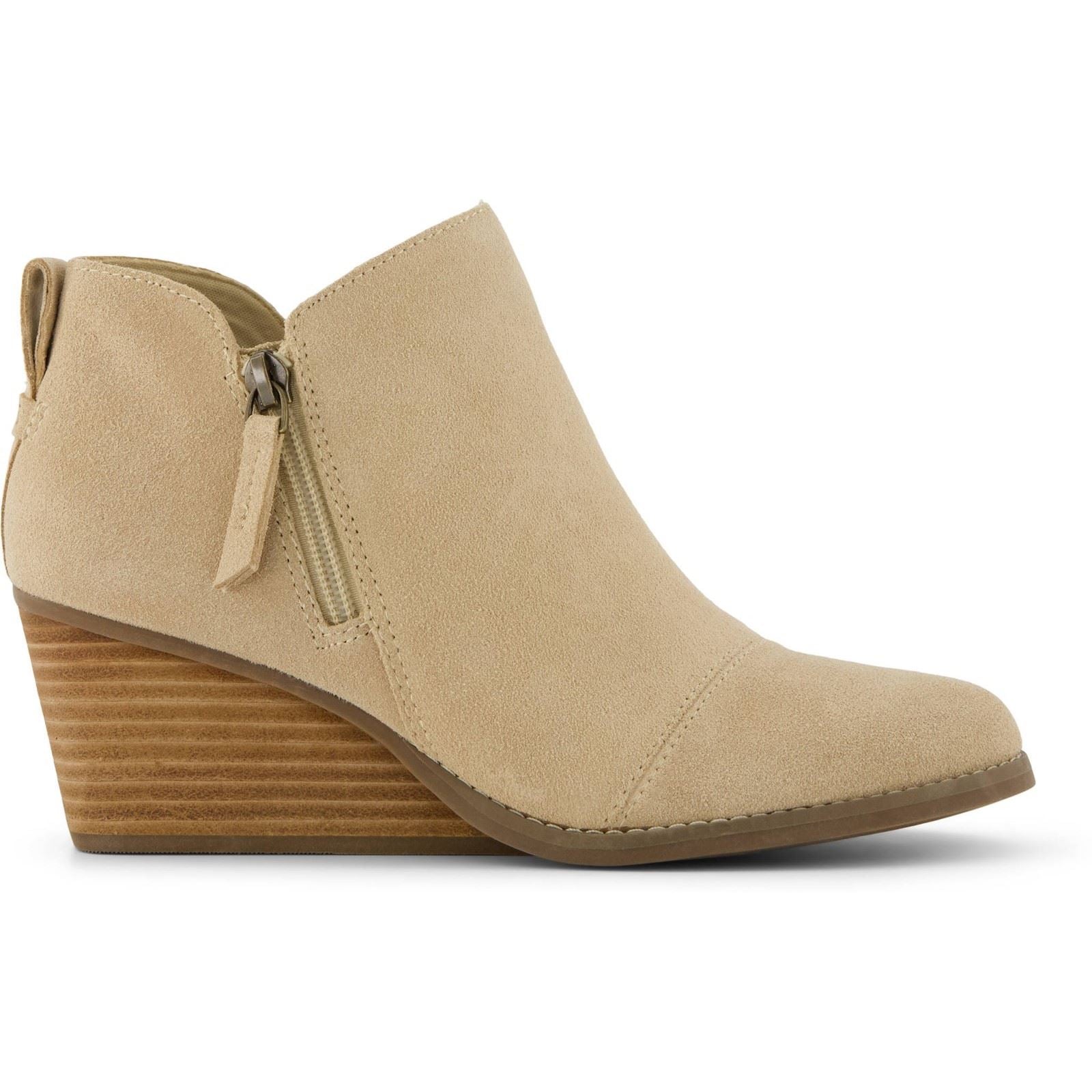 TOMS Goldie Textile Damen Sandalen Stiefeletten Mit Absatz