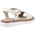 Hush Puppies Cassie Nubuk Damen Sandalen In Creme