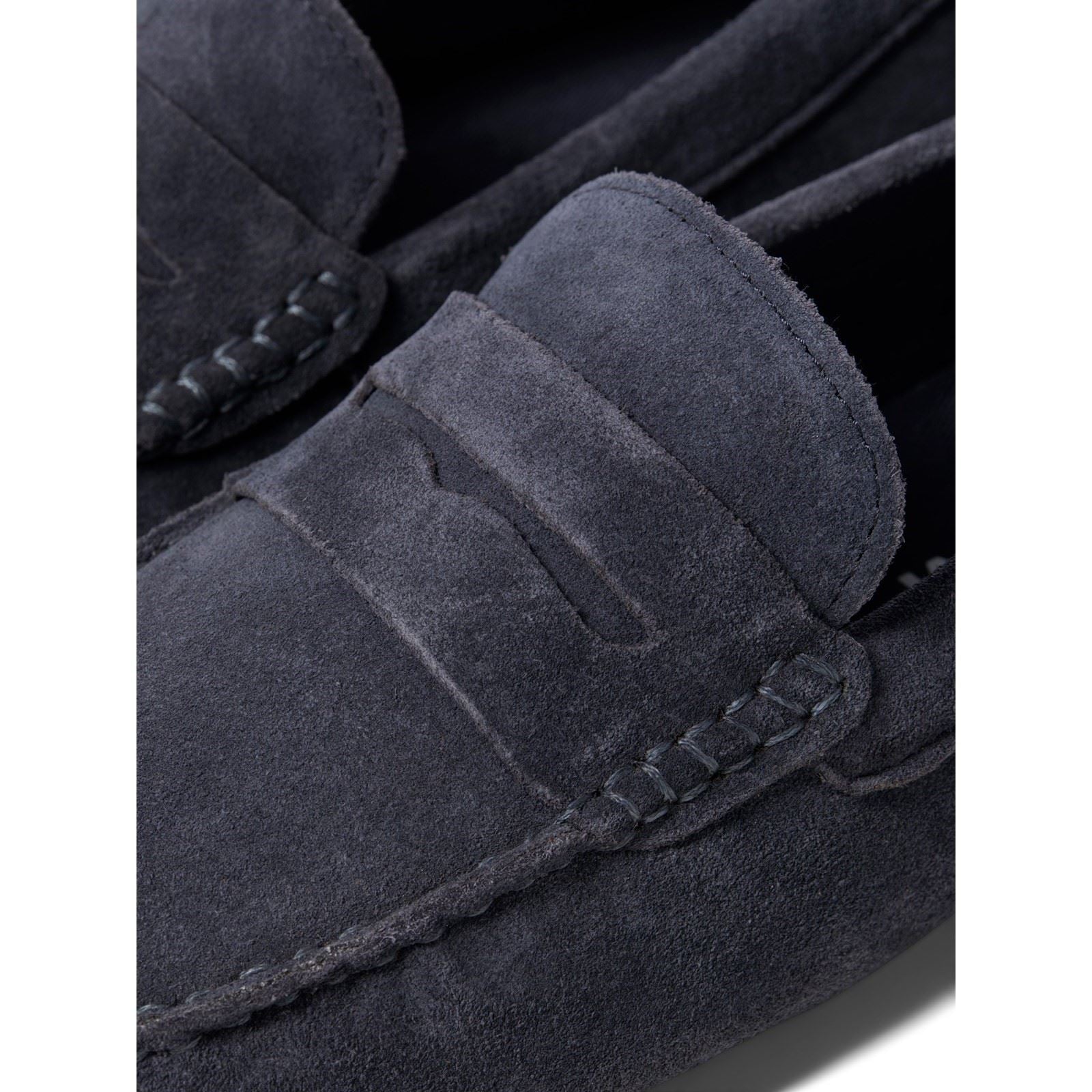 Jack & Jones Jensen Herren Wildleder Blazer Slipper In Marineblau