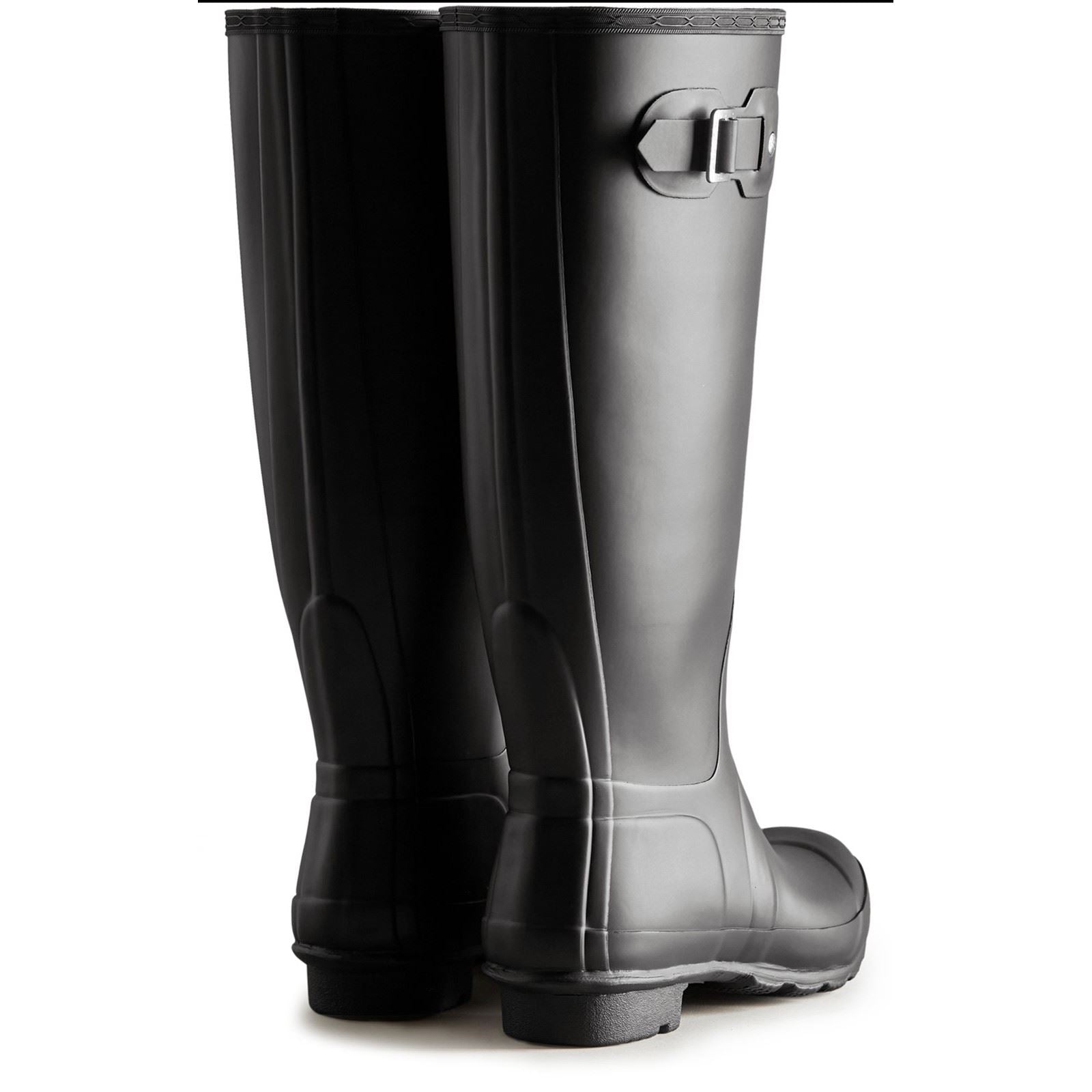 Hunter Original Tall Wide Gummistiefel Für Damen In Schwarz